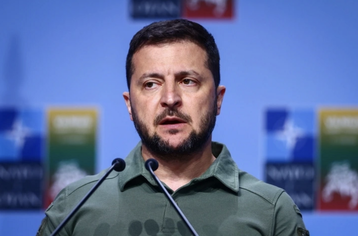 Tổng thống Ukraine Zelensky. (Ảnh: Reuters)