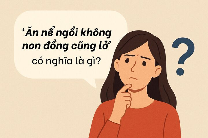 Hãy lý giải ý nghĩa của câu tục ngữ này.