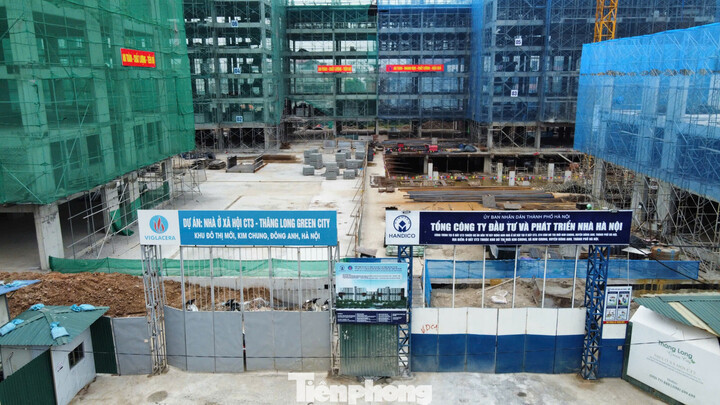 Nhà ở xã hội Kim Chung. (Ảnh: Tiền phong).