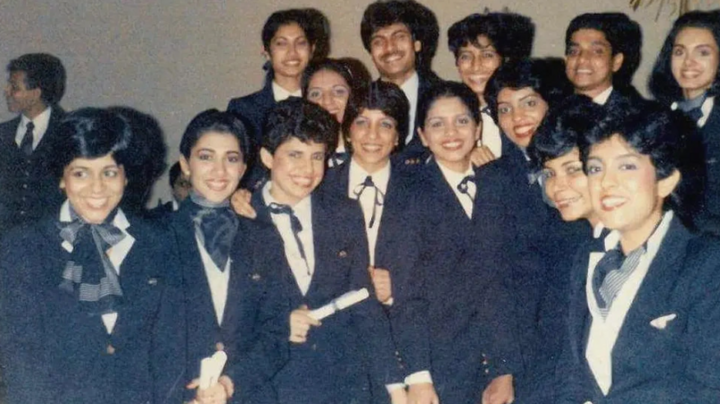 Phi hành đoàn của chuyến bay Pan Am 73. (Nguồn: BBC)