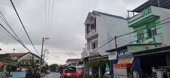 Nhà cao tầng ở xã Hòa Thịnh không có nhà nào sập.