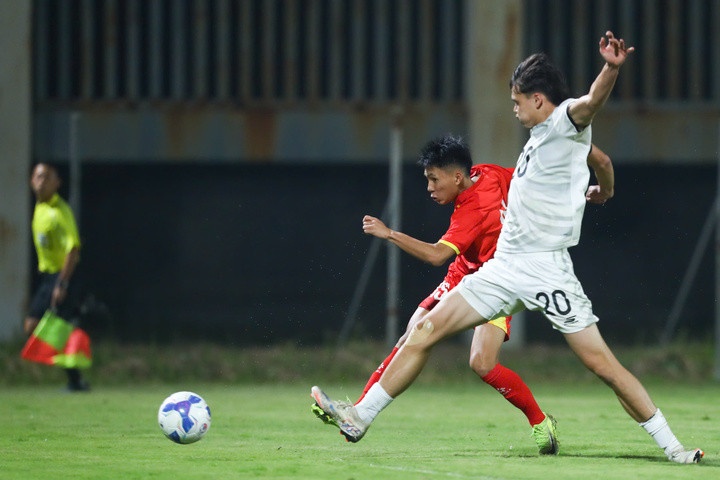 U17 Việt Nam không ngừng ghi bàn. (Ảnh: Kim Chi)