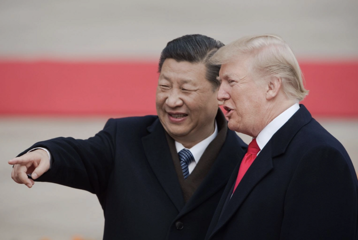 Chủ tịch nước Trung Quốc Tập Cận Bình (trái) và Tổng thống Mỹ Donald Trump (phải). (Ảnh: Getty)