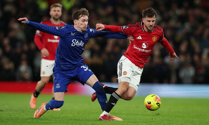 Man Utd thua Everton ngay trên sân nhà.