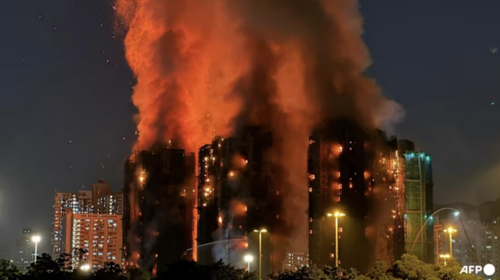 Ông Lo Hiu-fung, thành viên Hội đồng quận Taipo phát biểu với đài truyền hình địa phương TVB rằng hầu hết cư dân mắc kẹt trong vụ cháy được cho là người cao tuổi. (Ảnh: Getty)