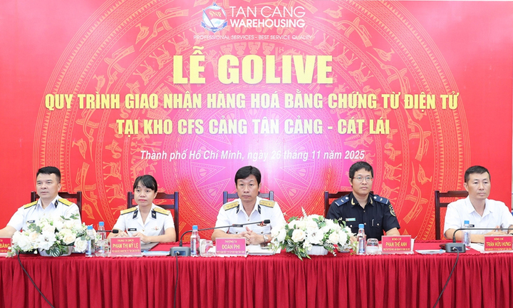 Chuyển đổi số quy trình giao nhận hàng hóa tại Công ty cổ phần Kho vận Tân Cảng