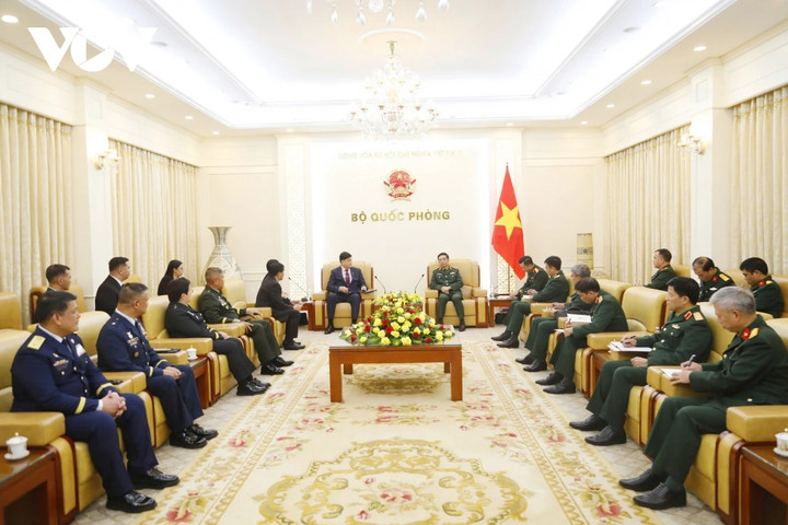 Toàn cảnh buổi tiếp.