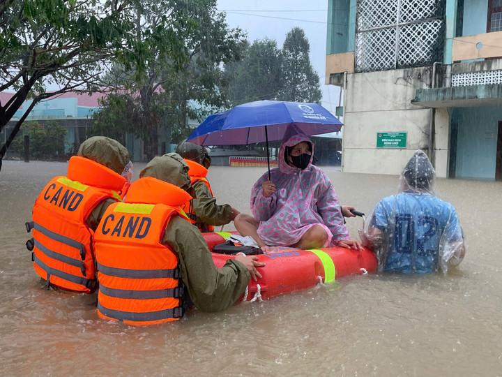Trận lũ lịch sử vừa qua gây thiệt hại lớn cho tỉnh Phú Yên cũ.