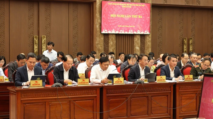 Các đại biểu dự hội nghị.