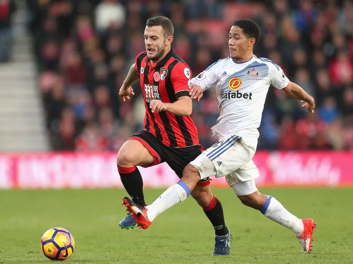 Sunderland chạm trán Bournemouth tại Premier League