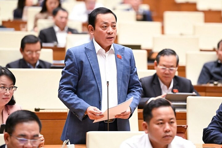 Đại biểu Lê Văn Khảm.