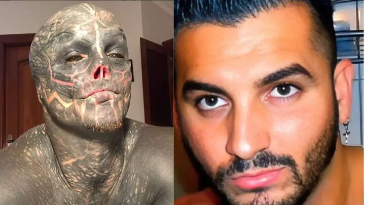 Anthony Loffredo thay đổi bản thân để trở nên giống người ngoài hành tinh.