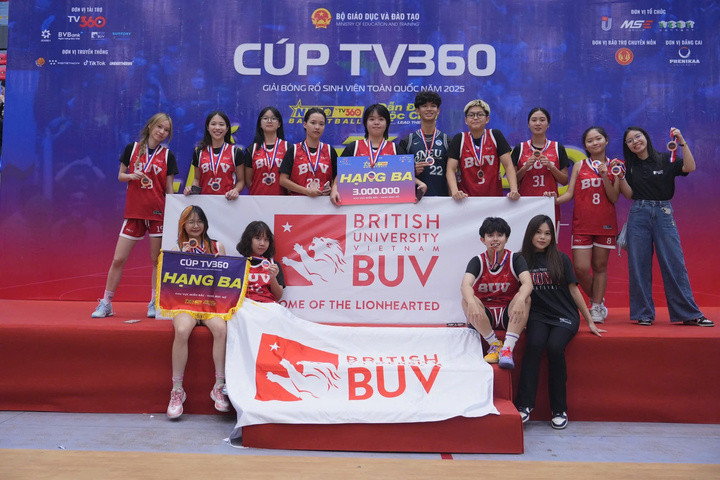 Hành trình bản lĩnh và đầy cảm xúc của đội bóng rổ BUV tại giải NUC - 2