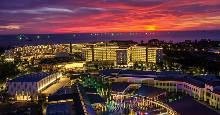 Corona Casino Phú Quốc (An Giang) do Công ty Cổ phần Đầu tư và Phát triển Du lịch Phú Quốc làm chủ đầu tưm nằm trong quần thể dự án có tổng mức đầu tư hơn 50.000 tỷ đồng. (Ảnh: Casinocorona)