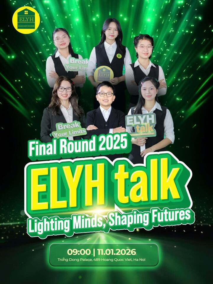 ELYHtalk er en helt ny nasjonal engelsk presentasjonskonkurranse.