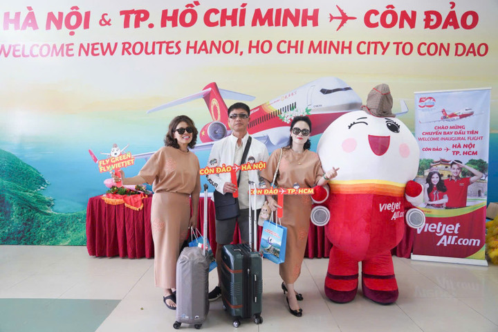 Vietjet tiếp tục khai thác các đường bay đến Côn Đảo từ 3/12 - 1