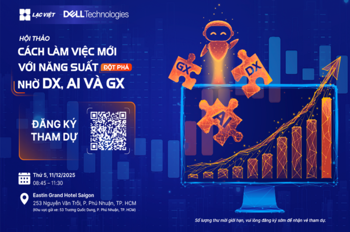 Đăng ký tham dự miễn phí qua QR code trên hình.