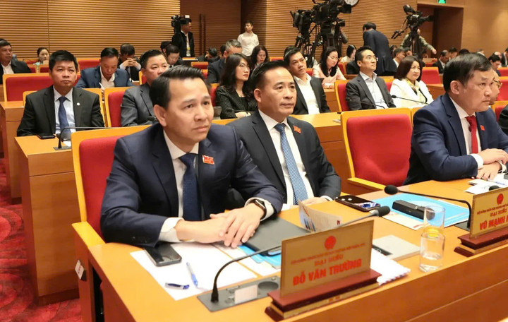 Các đại biểu dự hội nghị.