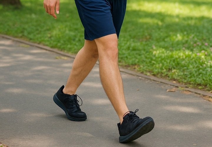 Đi bộ và chạy đều là những hình thức vận động tốt cho cơ thể.