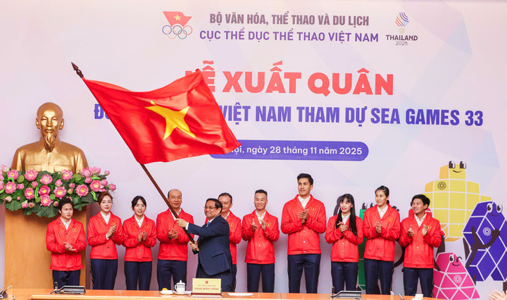 Đoàn thể thao Việt Nam xuất quân tham dự SEA Games 33.