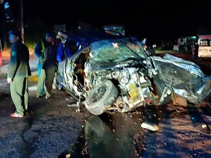 Hiện trường vụ tai nạn. Ảnh: Cơ quan chức năng cung cấp