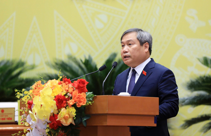 Tân Chủ tịch UBND TP Hà Nội Vũ Đại Thắng.