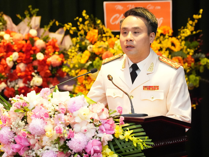 Đại tá Lê Đức Trung, tân Phó Giám đốc Công an tỉnh Sơn La. (Ảnh: Công an tỉnh Sơn La)