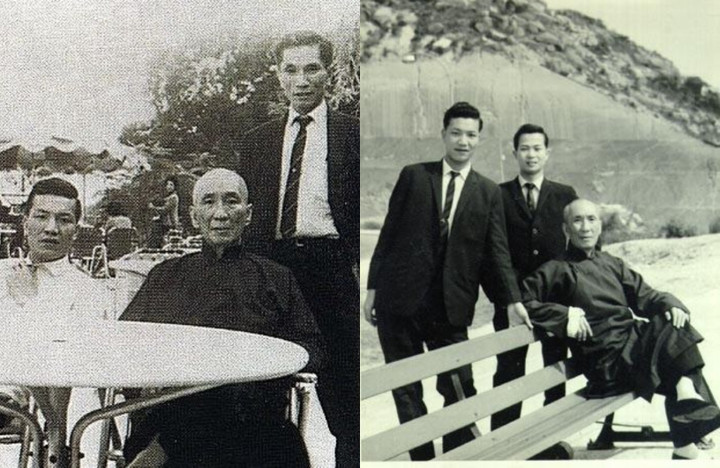 Diệp Vấn và 2 con trai của ông (Diệp Chuẩn và Diệp Chính)