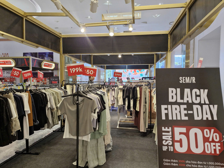 Quanh năm có nhiều chương trình giảm giá, kích cầu nên khách không còn hào hứng với Black Friday.