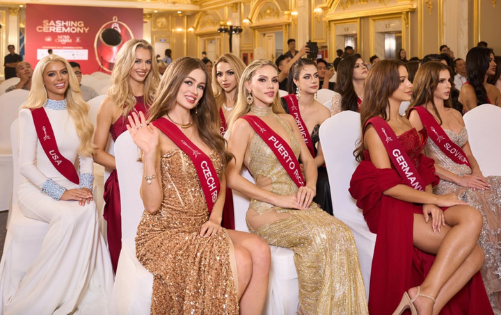 Miss Charm 2025 quy tụ 39 thí sinh từ khắp nơi trên thế giới.