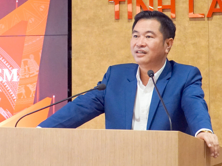 Ông Nguyễn Trung Triều, tân Chánh Thanh tra tỉnh Lào Cai. (Ảnh: Trần Thị Minh Huyền)