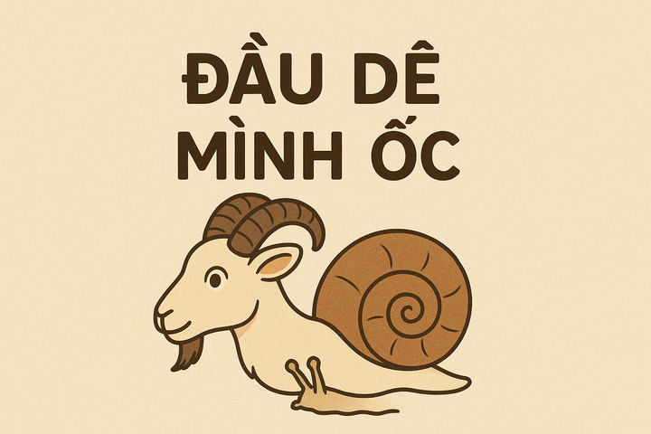 Care cuvânt vietnamez înseamnă „cap de capră, corp de melc”? (Ilustrație)