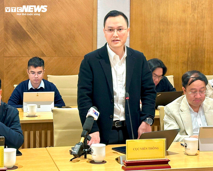 Sr. Nguyen Anh Cuong, Diretor Adjunto do Departamento de Telecomunicações. (Foto: Manh Hung)