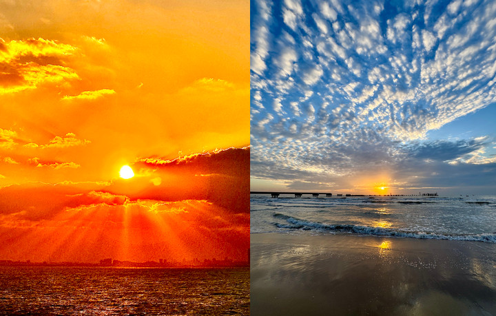 Hai bức ảnh của tác giả Hoàng Thị Bích Thảo.