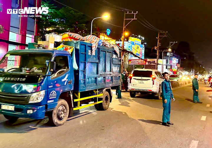 Hiện trường vụ tai nạn.