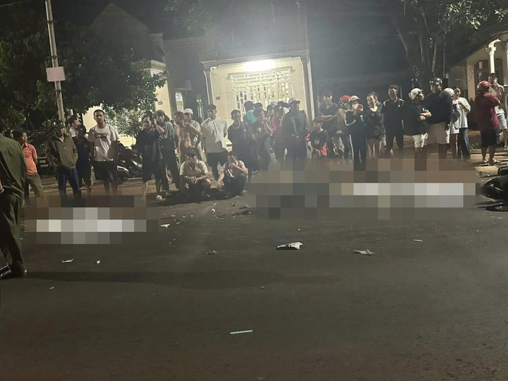 Hiện trường vụ tai nạn làm 3 người thương vong ở Đồng Nai.