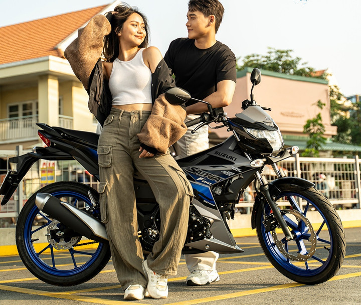 Suzuki Satria F150 FI phiên bản đặc biệt. (Ảnh: Suzuki)