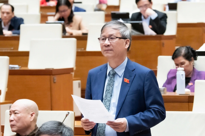 Đại biểu Nguyễn Anh Trí, đoàn Hà Nội. (Ảnh: Quốc hội)