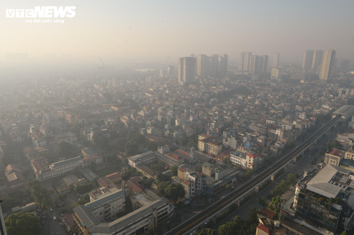 Hà Nội thường xuyên vào top các thành phố trên thế giới về ô nhiễm không khí. (Ảnh: Viên Minh)