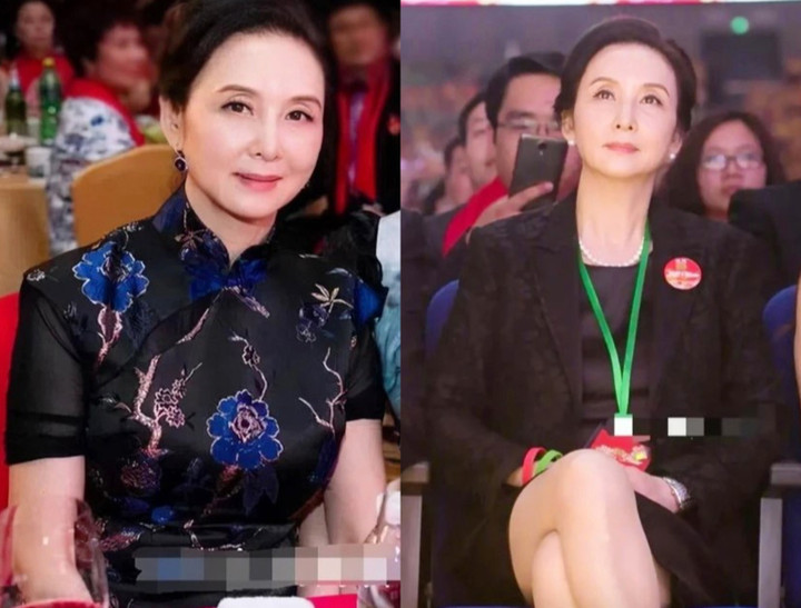 Khâu Bội Ninh vẫn giữ nhan sắc trẻ đẹp ở tuổi xế chiều.