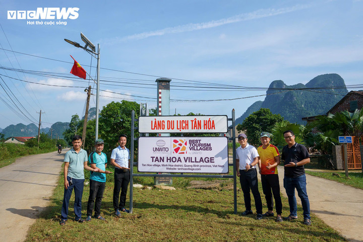 Tân Hoá được UNWTO công nhận là “Làng du lịch tốt nhất thế giới” năm 2023. (Ảnh: Oxalis)
