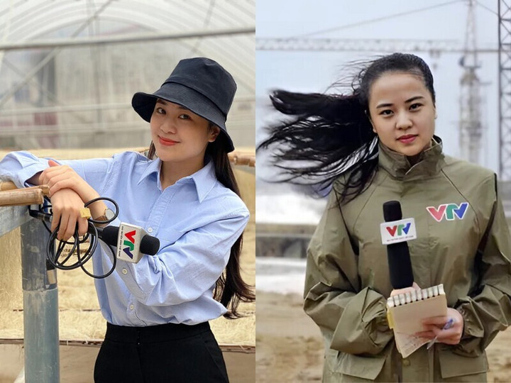 Năm 2013, nữ MC từng được khen ngợi hết lời khi tác nghiệp trong lúc cơn bão lịch sử Haiyan đổ bộ tại khu vực Vũng Áng (Hà Tĩnh).