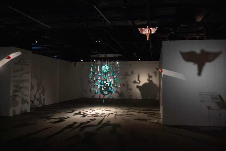 Không gian triển lãm “Tỏa V – Điểm chạm Khoa học” | “The Foliage V – The Touch of Science”.