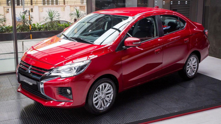 Mitsubishi Attrage MT tiêu thụ 5,09 lít/100 km.