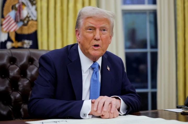 Tổng thống Mỹ Donald Trump.