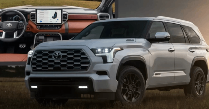 Toyota Sequoia 2025 sở hữu thiết kế bề thế, cứng cáp với ngoại hình hiện đại. (Ảnh: AutoPro)