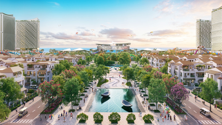 Phân khu Casa lựa chọn an cư và đầu tư lý tưởng. (Ảnh phối cảnh: Sun Property)