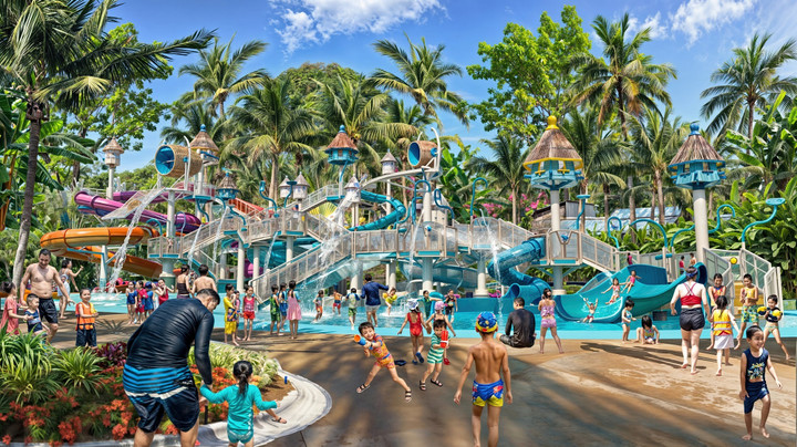 Sun World Vũng Tàu dự kiến khai trương tháng 2/2026. (Ảnh phối cảnh: Sun Property)