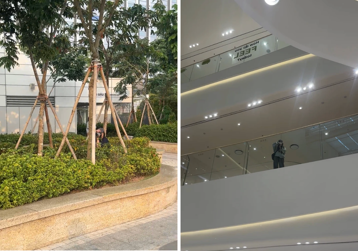 Các trạm tỷ sẽ đứng ở những góc khuất xa để chụp nhân vật. (Ảnh: NVCC)