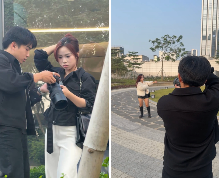 Điểm khác biệt lớn nhất khi trạm tỷ chụp là rất tự nhiên. (Ảnh: NVCC)